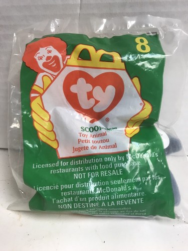 McDonalds Happy Meal Juguete Ty Juguete Animal con Cremallera El Gato #10 1998 y ALCANCE #8 - Imagen 4 de 12