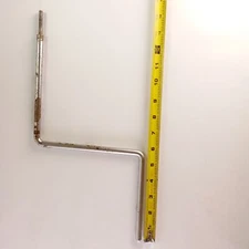 Z-Rod 3/8" Cymbal Arm Nickel Vintage 30s Ludwig/Leedy USA Mount Holder Part