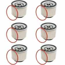 6 Pack NEW R12T FOR MARINE SPIN-ON FUEL FILTER / WATER SEPARATOR 120AT
