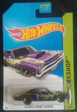 Hot Wheels HW Workshop Diecast Car '69 Dodge Coronet Superbee 2013 212/250 Purp