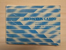 Fahrer-Handbuch Honda XC500
