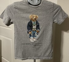 Polo Ralph Lauren Bear Boys Size 8 T Shirt Preppy Tie Jeans Jacket Bear