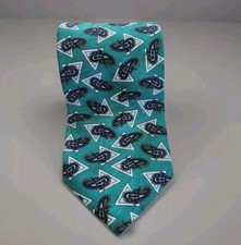 Ferrell Reed for Yale Genton men's tie 100% Silk Paisley hand made in America