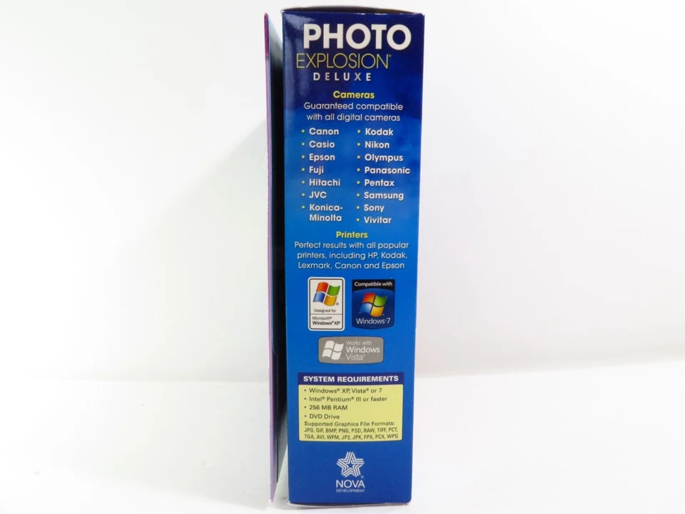 Nova Photo Explosion Deluxe Version 4, Complete Digital Photo Studio, New SEALED - Image 2 of 4