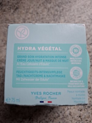 Hydra Vegetal Intensivpflege 75 ml  von yves rocher Neu Original Verpackt 