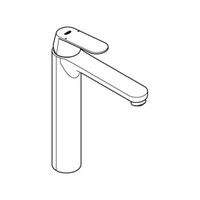Grohe Eh-Waschtischbatterie Eurosmart C 23921 Xl-Size Chrom