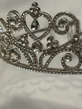 Crystal Baroque Tiara. Perfect For Wedding, Prom Or Quince.