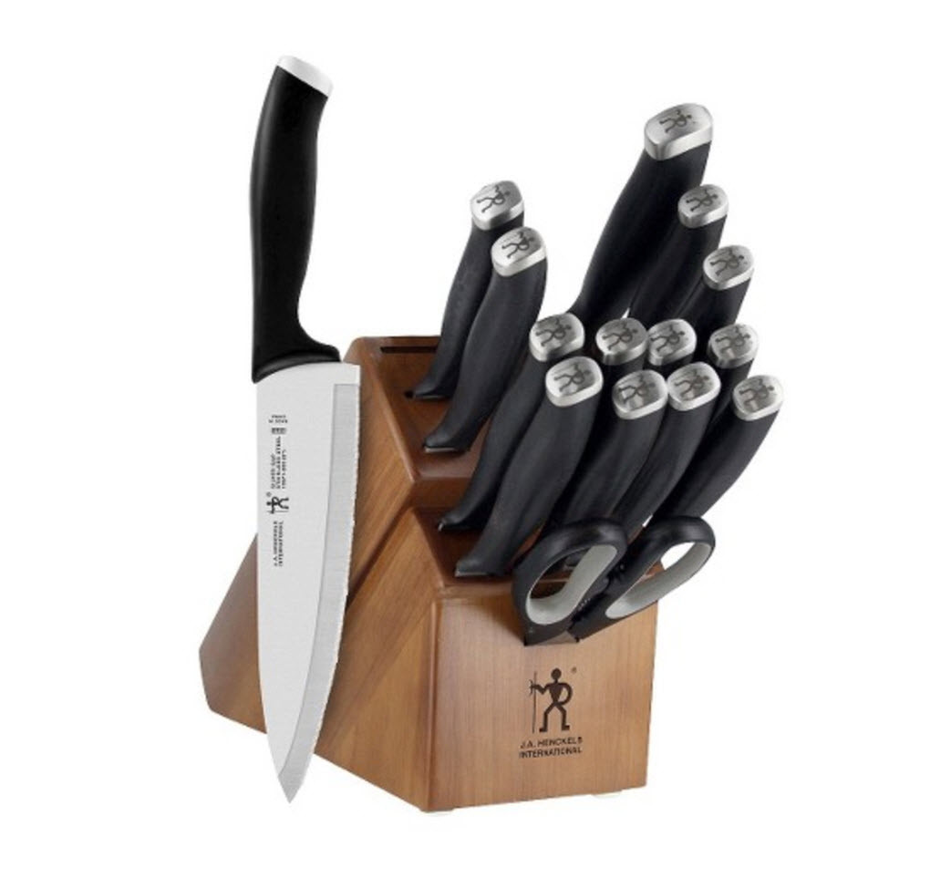 Zwilling J.A. Henckels SILVERCAP KNIFE & BLOCK Set - 16 piece