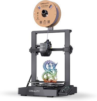 Used Creality Ender 3V3 SE 3D Printer with CR Touch Strain Sensor  US SHIP