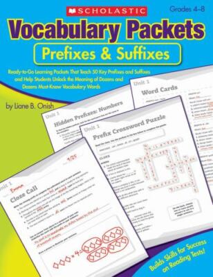 Vocabulary Packets: Prefixes & Suffixes: Ready-to