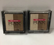 2 X Max Factor Eyeshadow #140 Connoisseur - Browns & Nudes NEW.