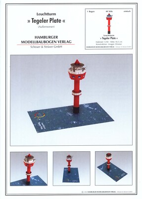 HMV Verlag - Leuchtturm Tegeler Plate ,  1:250