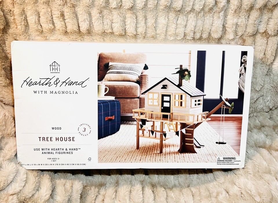 Wooden Toy Treehouse Hearth & Hand with Magnolia New 647069378062