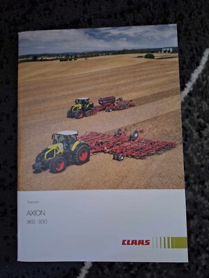 Claas Axion 960 930 0524 Brochure Tractor Tractor