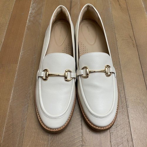 Antonio Melani Raegan Bit Buckle Ornamented Leather Loafers Women's 11 M - Picture 2 of 9