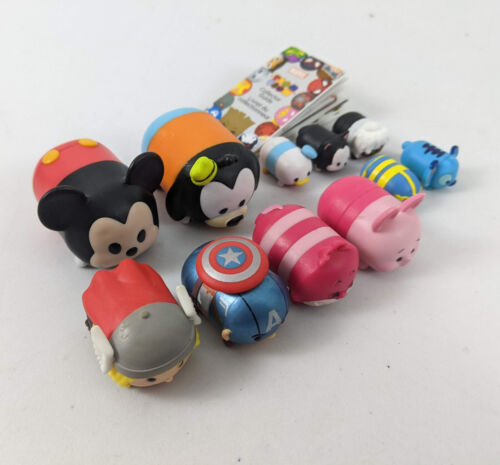 Disney x Marvel Tsum Tsum (zestaw 11) Mieszane figurki winylowe Zabawki Mickey Thor - Zdjęcie 1 z 13