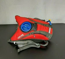 Camelbak Hydrobak Hydration Pack Bag Red Black Hiking Camping Travel Biking
