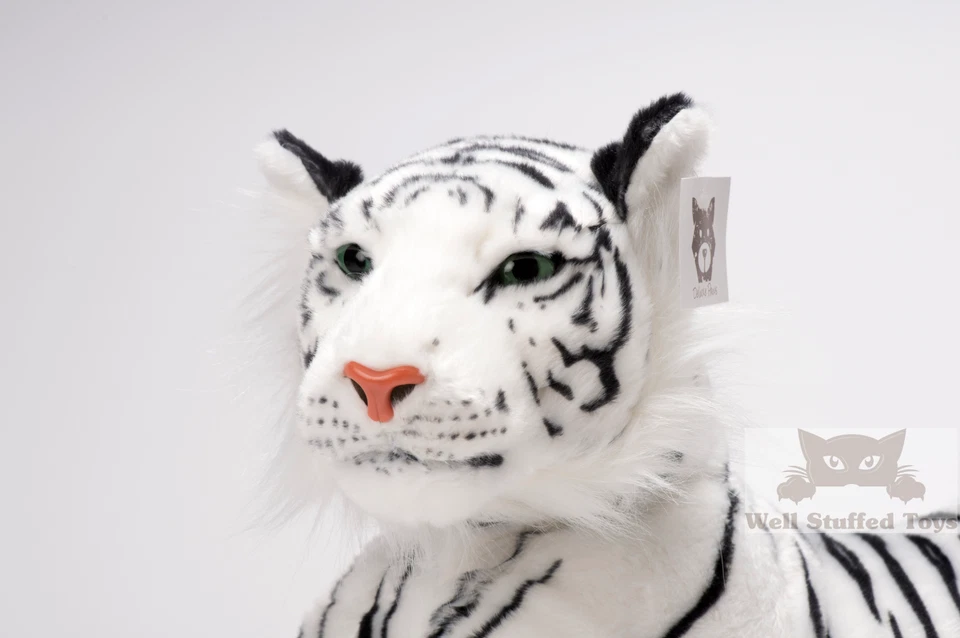 Large White Tiger Plush 140cm Soft Stuffed Realistic Animal - Image 4 of 4