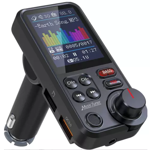 Bluetooth Car Kit MP3 Player FM Transmitter Wireless Radio Adapter USB Charger