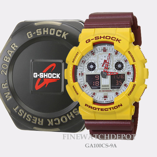 g shock maroon