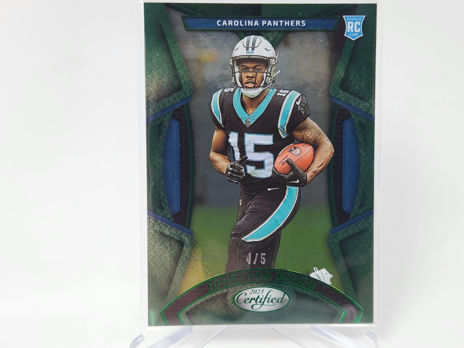 2023 Panini Certified #181 Jonathan Mingo Green #ed /5 RC Rookie