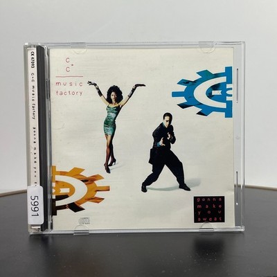 C+C Music Factory Gonna Make You Sweat CD Album 1990 Dance House Pop 90s Retro