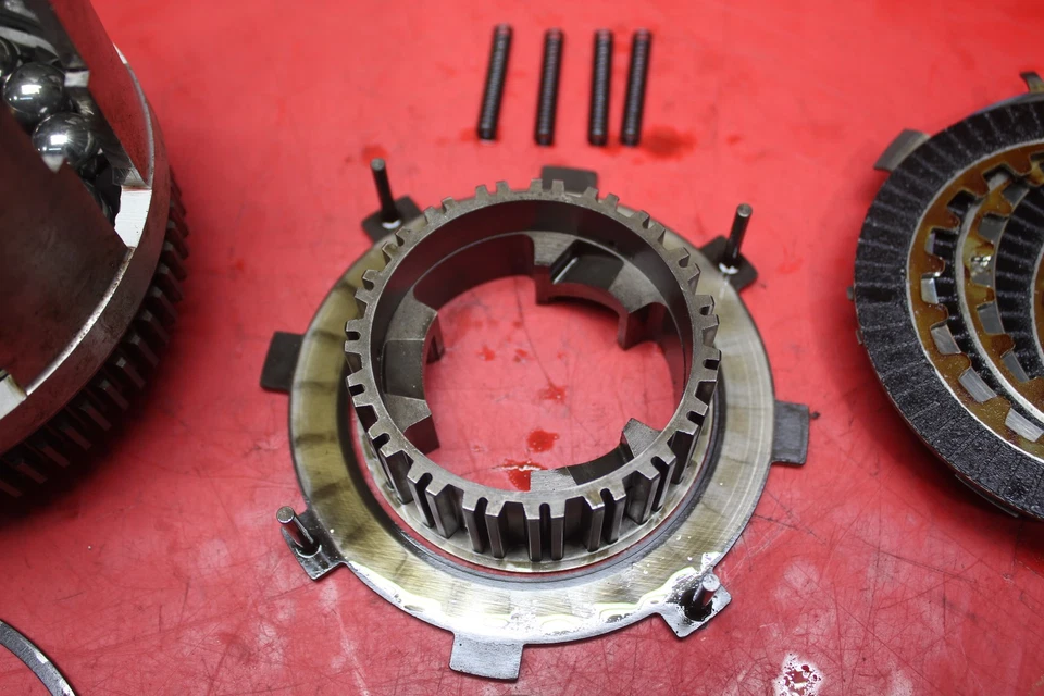 Yamaha Champ 100 1991 embrague completo con placas cubo de cesta  Foto 3 de 4