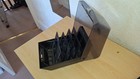 Vintage 1980s ACCO 8" Large Floppy Disk Translucent Disc Storage Box Case