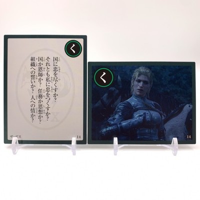 The Boss Metal Gear Solid Δ Snake Eater Karuta 14 Japanese Card Game く hh030
