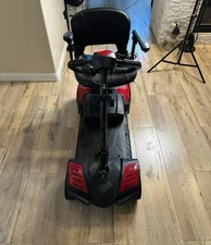 Drive Medical SCOUTLT4-EXT  Spitfire Scout 4 Mobility Travel Scooter - RED