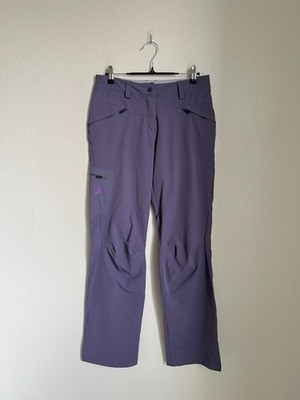 Salomon Women's Wayfarer Winter Pants Gorpcore in Purple Size US 6
