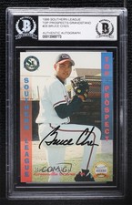 BAS 1998 Grandstand Southern League Top Prospects Bruce Chen BGS Authentic ow6