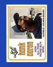 1974 Topps Set-Break #  1 Hank Aaron 715 VG-VGEX *GMCARDS*
