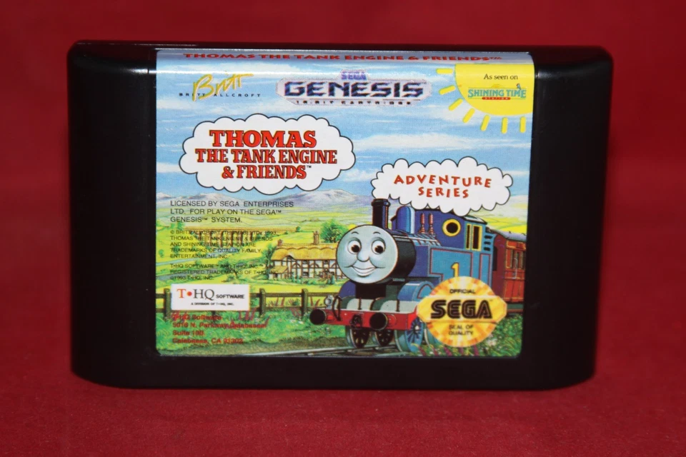 Thomas The Tank Engine & Friends (Sega Genesis) Authentic Game, CIB Complete - Image 3 of 4