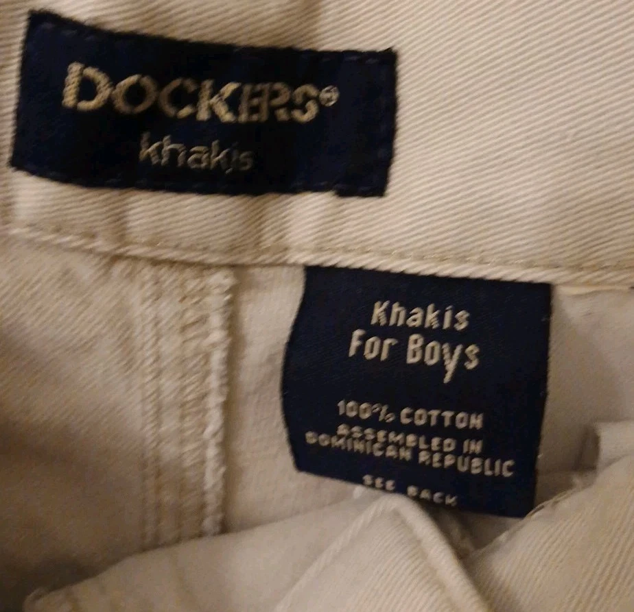 Pantalones cortos cargo Docker para niños talla XL 28 pulgadas cintura Foto 3 de 4