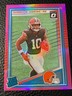 2025 Panini Donruss - Rated Rookie Optic Preview Pink #330 Quinshon Judkins (RC)