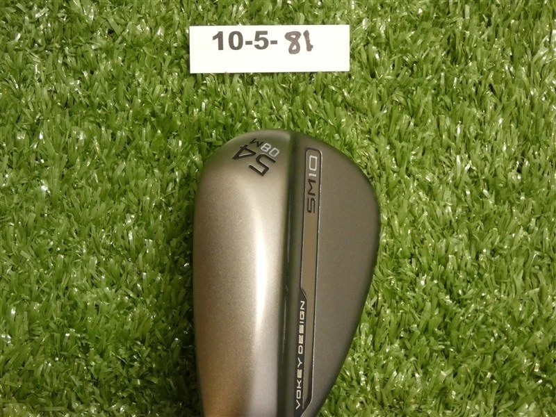 Titleist Vokey SM10 Left Hand 54* 8* Sand Wedge M Grind AMT Black S300 Steel New - Image 2 of 4
