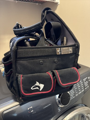 #ad Husky Pro Professional 10 in. Electrician Tool Bag with Removable BAG ONLY C $62.00