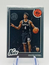 2025 Topps Drake Powell Rookie 45th Anniv. Variation #80BK-68 Brooklyn Nets RC