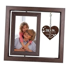 Gigi and Me Rotating Picture Frame, Gigi Gifts for Grandma, Grandma gigi and me