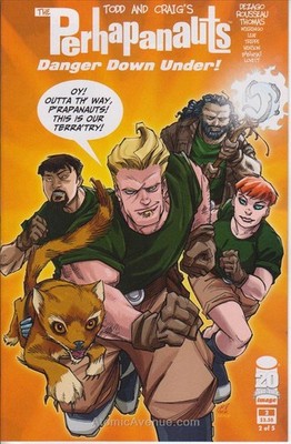 Perhapanauts, The: Danger Down Under #2A VF/NM; Image | w/Bag+Board