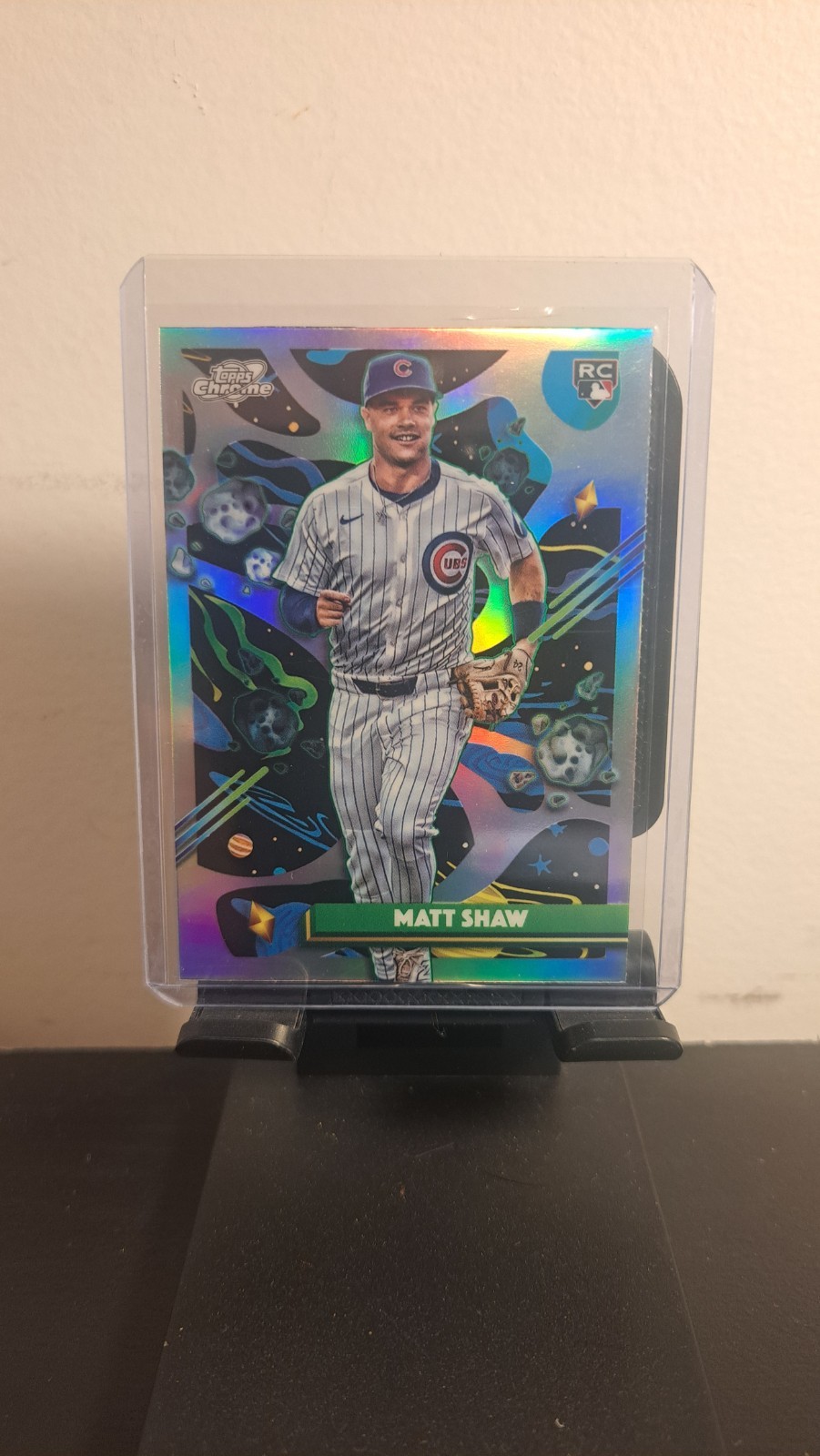 2025 Topps Cosmic Chrome - Matt Shaw #35 Refractor (RC) M