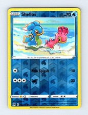Carta Pokemon Shellos 039/196 comune origine perduta reverse holo leggermente giocata