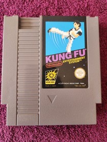 Nintendo NES - 4 Game bundle - inc Maniac Mansion / Kung Fu / Mario