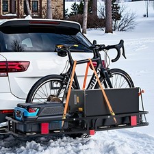 500 Lbs Hitch Cargo Carrier Folding Hitch Cargo Carrier With Cargo Net