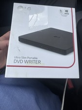 LG GP55EX70 Ultra Slim Portable DVD Writer with M-DISC Support - Black