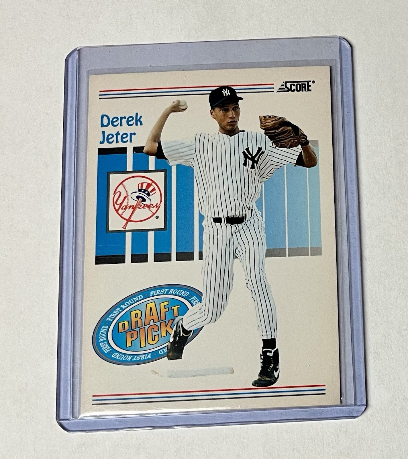 1993 Score - Derek Jeter #489 (RC) New York Yankees Fast Shipping