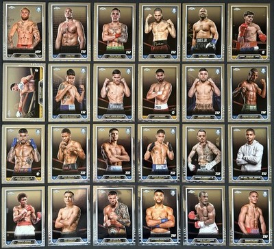 2024 Topps Chrome - Boxing Cards - Complete Your Set - You U Pick