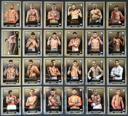 2024 Topps Chrome - Boxing Cards - Complete Your Set - You U Pick