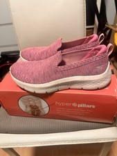 Sketchers Goga Max Go Walk Size 4 Slip On Trainers Extra Comfy ( NO BOX.